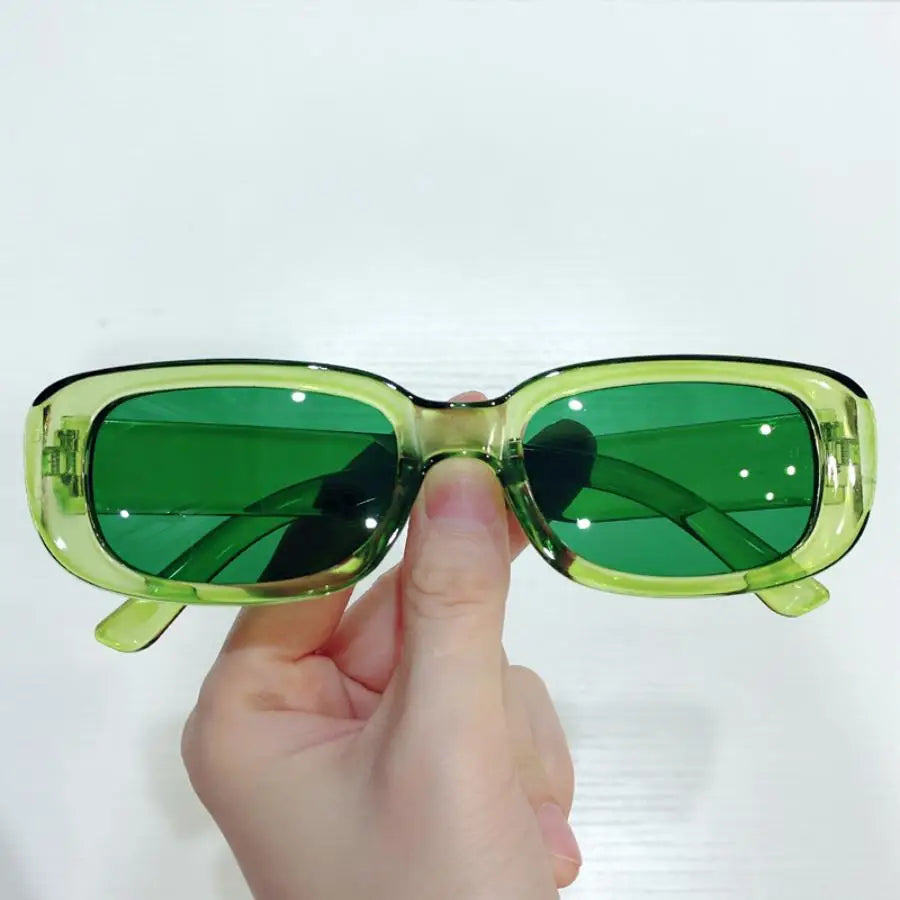 56-Piece Rectangle Sunglasses Set | Unisex Vintage Style