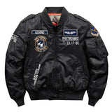 Men's MA-1 Flight Bomber Jacket | Classic Military Cargo Style Coat