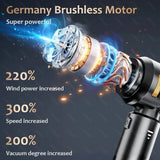 CENRR 998000PA Cordless Car Vacuum Cleaner – 3-Speed