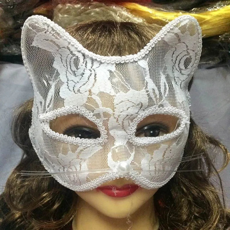 Elegant Lace Masquerade Mask