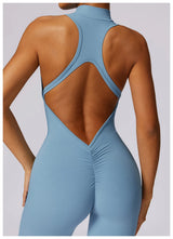 V-Back Athletic Yoga Jumpsuit