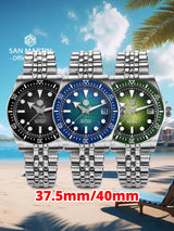 San Martin SN0148 Enamel Dial Diver Watch 37.5mm 40mm