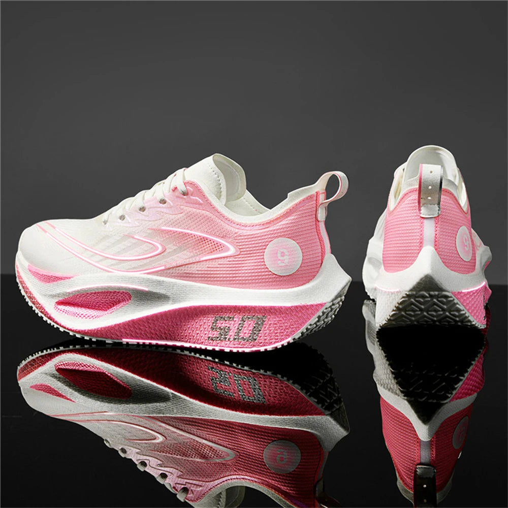 Men's Lightweight Breathable Mesh Training Running Shoes - Non-Slip, Casual Athletic Sneakers for Outdoor Sports & Jogging