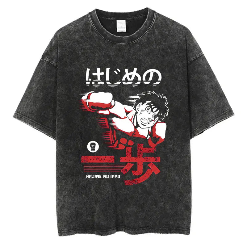 Kamogawa Boxing Gym Y2K Oversized Tee