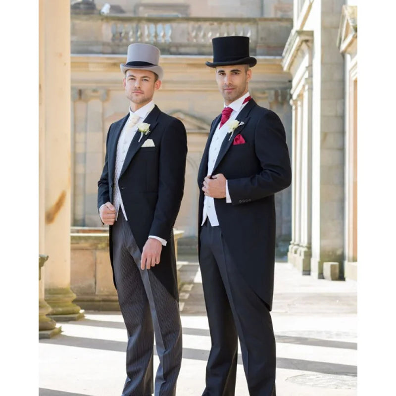 Men's Classic Wool Top Hat | Gentleman Magician Style
