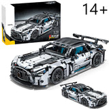 High Quality 1300+Pcs Sports Car Building Blocks 1:14 Model DIY Car Toy Assembly Model Ornament Birthday Christmas Gift for Boys