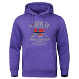 Norway Mountain Oversize Hoodie