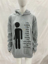 Y2K Graphic Fleece Pullover Hoodie