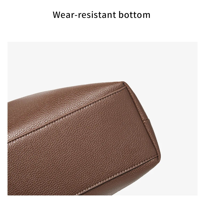 FOXER Minimalism Split Leather Women Shoulder Underarm Bag 2026 New Solid Casual Hobo Bag Female Daliy Tote Bag Purse