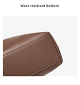 FOXER Minimalism Split Leather Women Shoulder Underarm Bag 2026 New Solid Casual Hobo Bag Female Daliy Tote Bag Purse