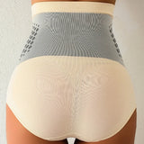 Flarixa Seamless High-Waist Tummy Control Panties with Magnetic Therapy