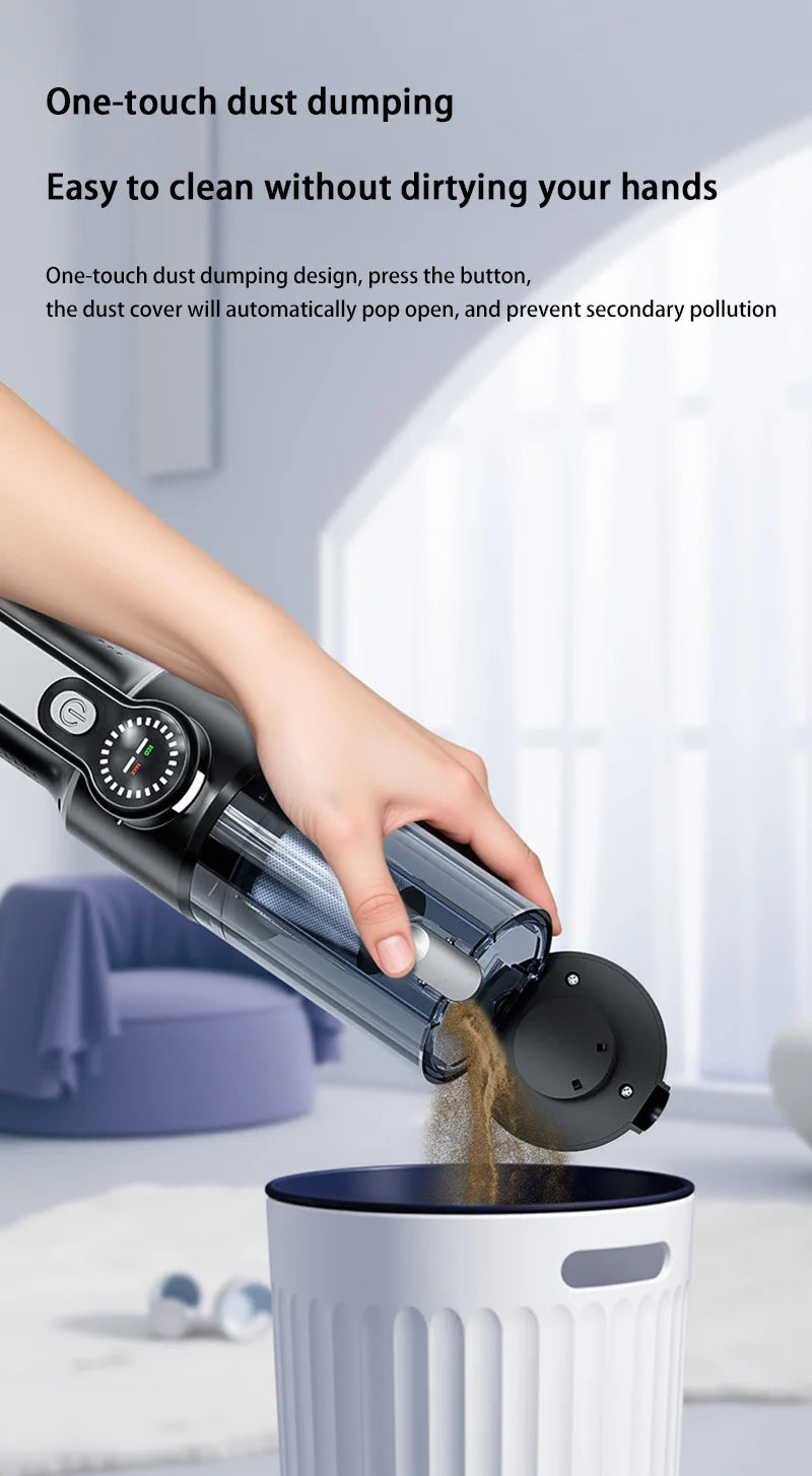 SUITU Wireless Handheld Car Vacuum Cleaner – 17000PA