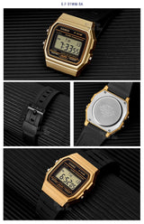 Casio F-91WM-3A Men's Classic Digital Resin Watch - Olive Green/Black