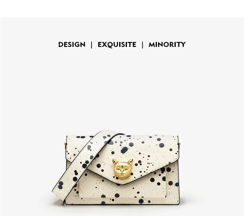 Bafelli Genuine Leather Flap Crossbody Bag – 2026 Collection