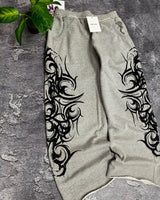 Retro Striped Loose Sweatpants
