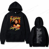 Tupac 2Pac Graphic Fleece Hoodie for Men
