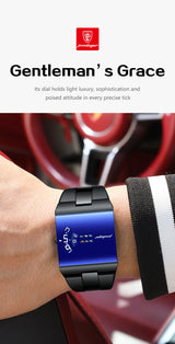 POEDAGAR Top Unique Men Clock Waterproof Fashion Casual Man Wristwatch Stainless Steel Original Sport Quartz Men's Watches Reloj