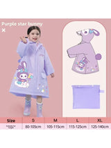 Kids' Cartoon Raincoat – Fun & Waterproof Rain Gear