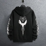 Men’s Classic Black Pullover Hoodie
