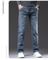 Men’s Classic Straight-Leg Stretch Jeans
