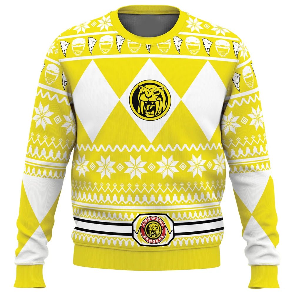 Unisex Power Ranger Christmas Sweater