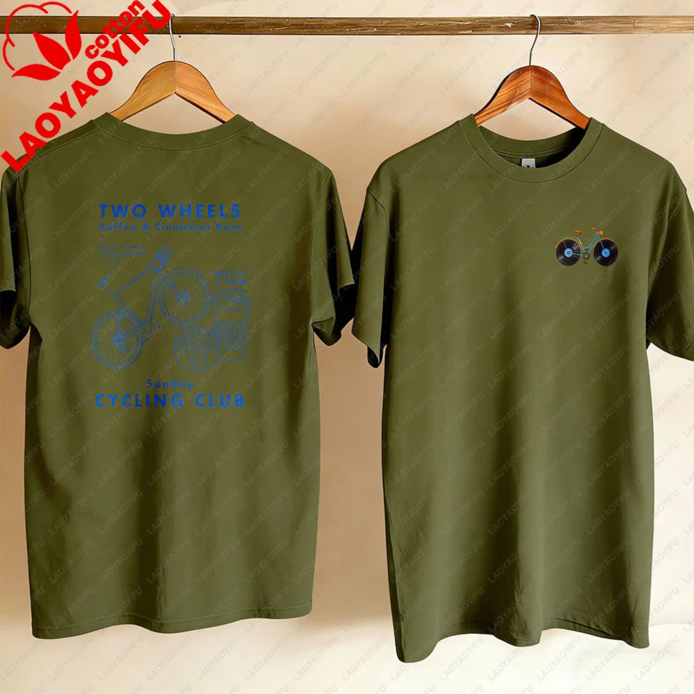 Sunday Cycling Club Cotton Graphic T-Shirt