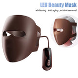 320 LED Beads Facial Photon Beauty Mask 4D Silicone Red Light Photon Skin Rejuvenation Anti Wrinkle Anti Acne Facial Beauty care