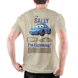 Men Sally I'm Lightning Cars T Shirts Lightning McQueen Graphic Tee