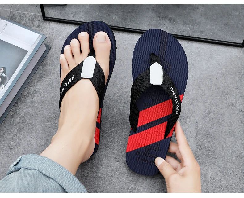 Men's EVA Flip Flops — Lightweight Non-Slip Beach & Indoor Slides