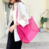 Women's Mesh Tote Bag for Beach & Shopping