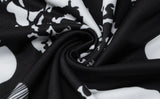 Vintage Print Halter Bodycon Mini Dress | Y2K Streetwear