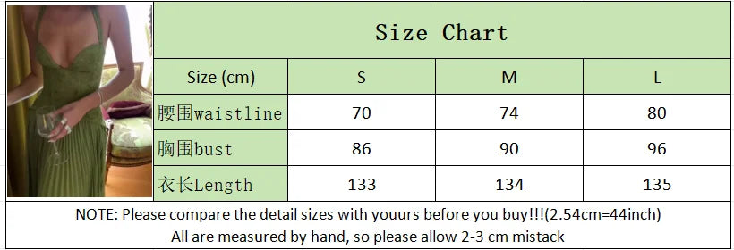 Women's Green Fishbone Corset Halter Maxi Dress