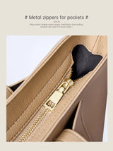100% Genuine Leather Women's Bag Large Capacity Simple Fashion Cowhide Women Shoulder Bag Female Storage Handbag 2328