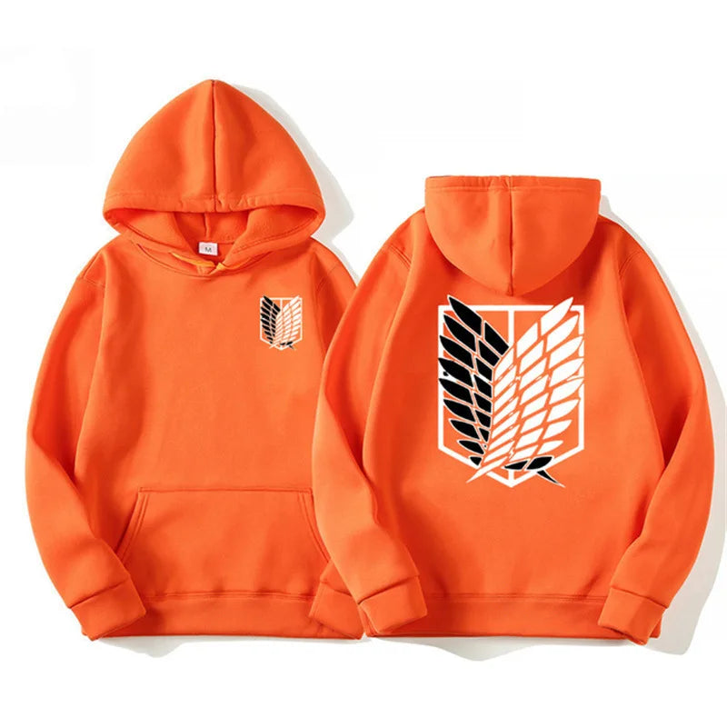 Titan Anime Streetwear Hoodie