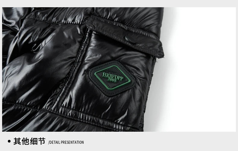 Men's Quilted Hooded Parka – Warm Winter Jacket