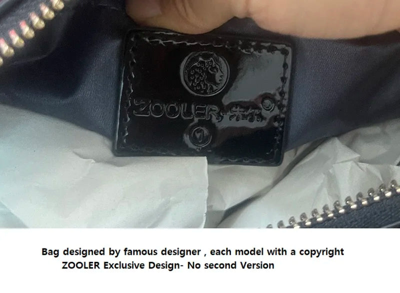 In Stock, 2026 Hot Cow Bag ZOOLER 100% Full Cow Leather Bag Women Designer Top Handbag Seasons Female Large Bolsa Feminina#WP132