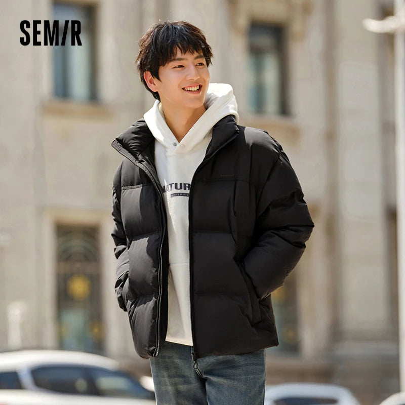 Semir Unisex Stand-Collar Puffer Down Jacket