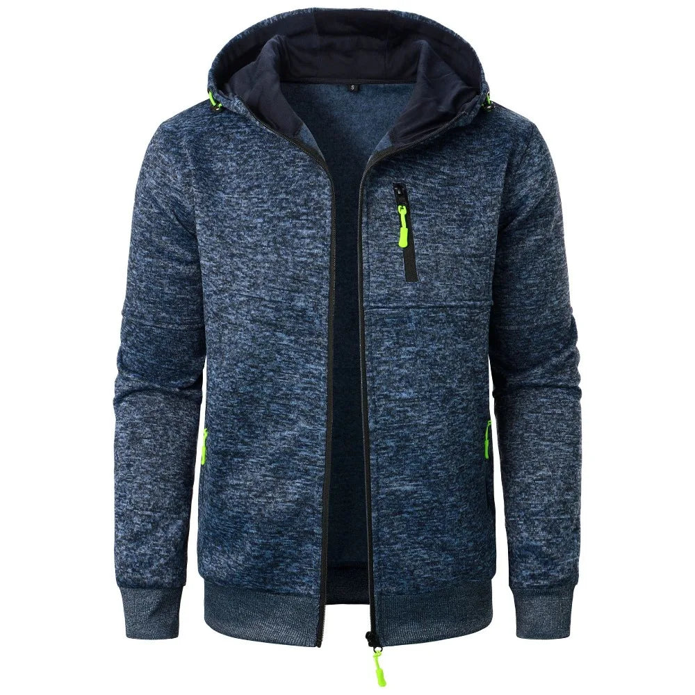 Men’s Athletic Hooded Cardigan