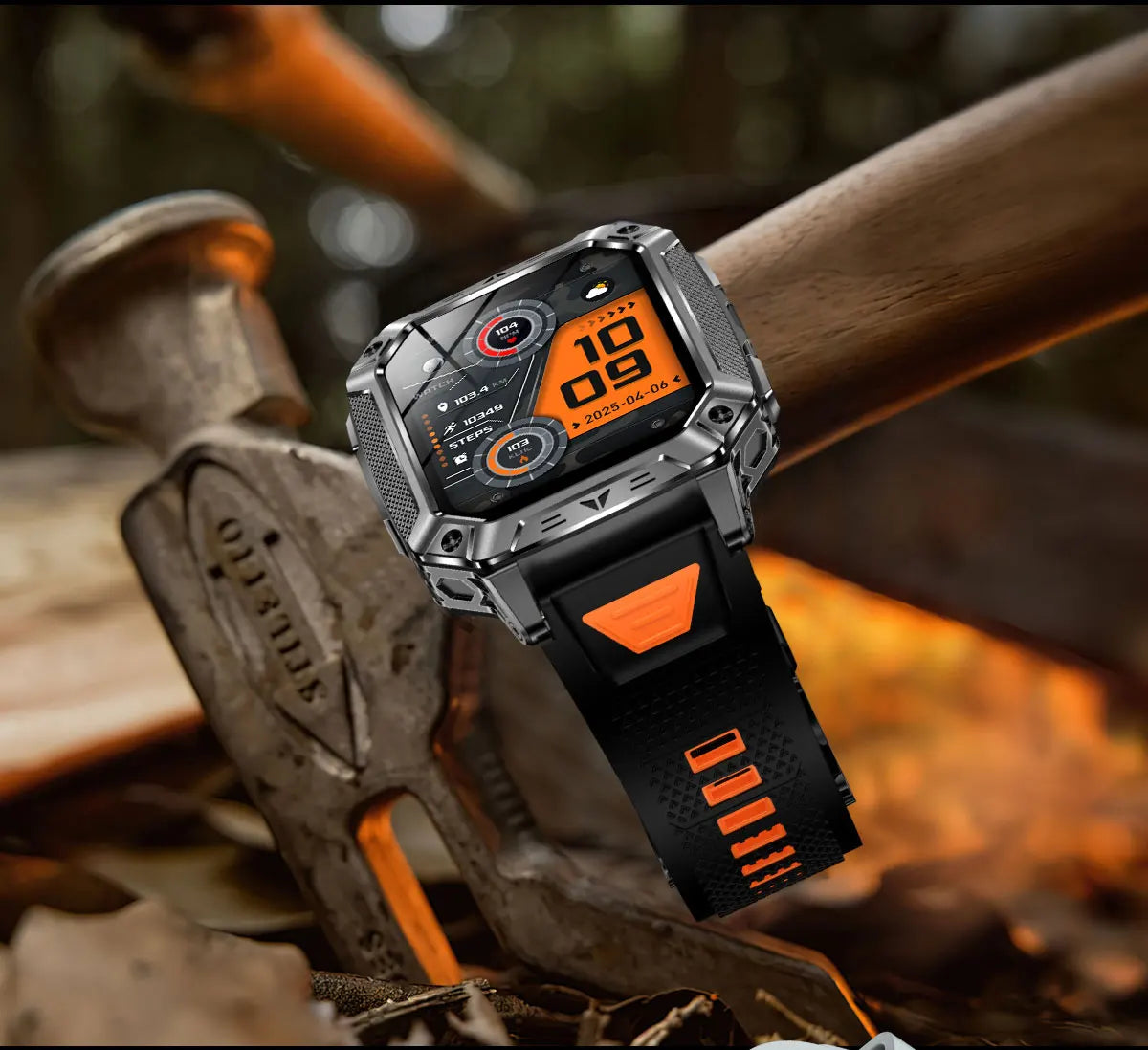 2026 Military-Grade Outdoor Sports Smartwatch 1400mAh