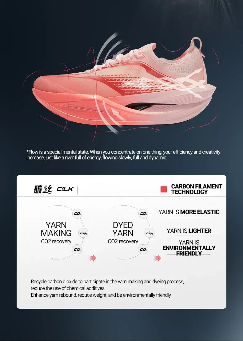 361 Degrees Furious Future 2.0 Running Shoes Marathon Plate Racing Carbon Breathable Durable Cushion Stable Sneakers 672512201