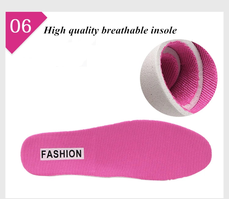 SALUDAS women casual sneakers Non-slip thick-soled height-enhancing casual running shoes light walking sheos