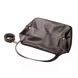 2026 New Large Capacity Women's Shoulder Bag Genuine Leather Tote Casual Handbag for University Students And Commuters Crossbody