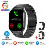 GUHUAVMI AMOLED Smartwatch – Bluetooth Call & Health Tracker