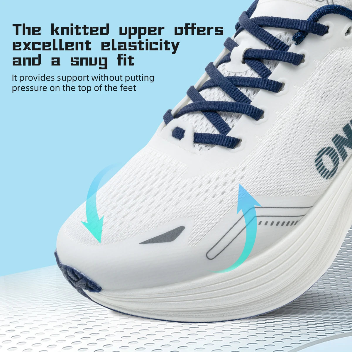 ONEMIX New Jogging Running Shoes Women and Men Light Sneakers Road Shoes Wear-resistant Fashion Sports Shoes Fitness