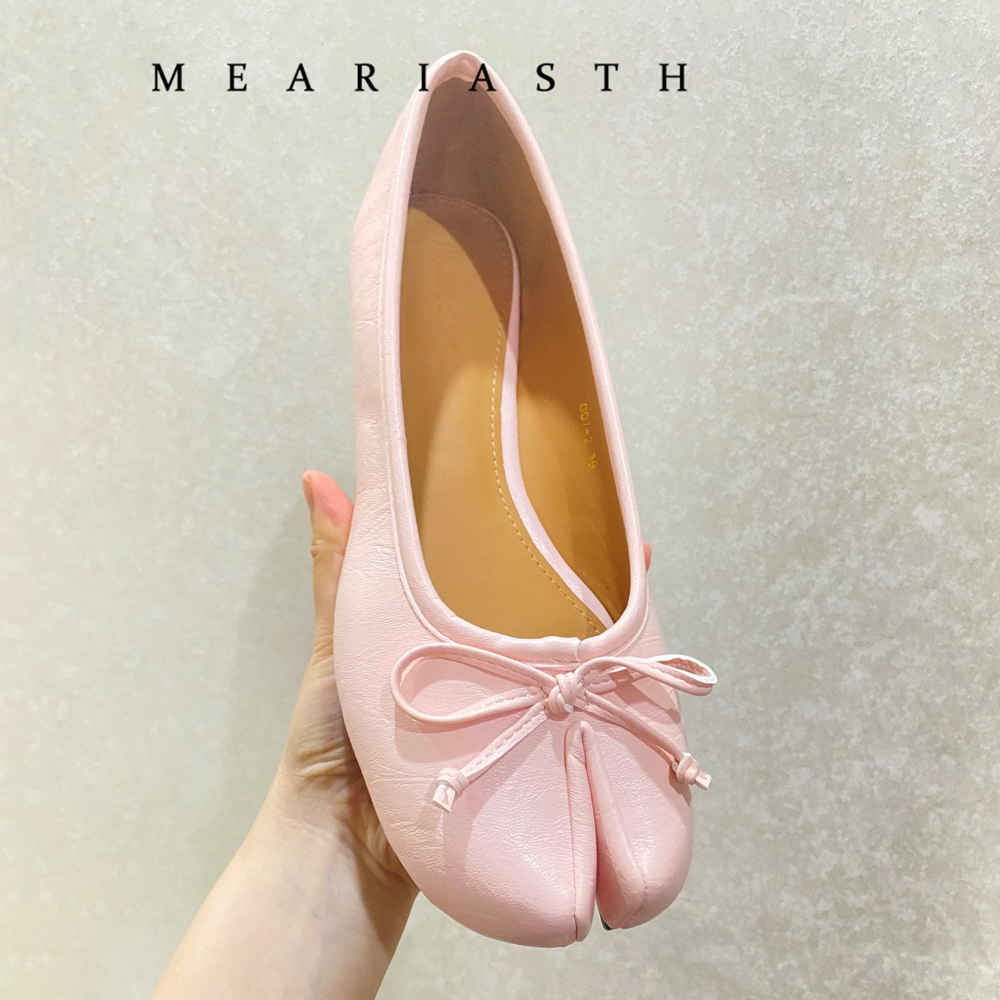 Women's Split-Toe Bow Loafers | Elegant Flat Pumps