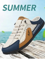 Men's Fashion Soft-Sun Half Slippers Summer Men Trendy Bottom Casual Shoes Soft Sole Support Shoes Sneakers Men's Shoes
