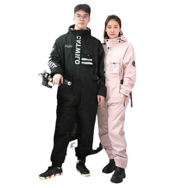 Unisex Waterproof Riding Jumpsuit Raincoat