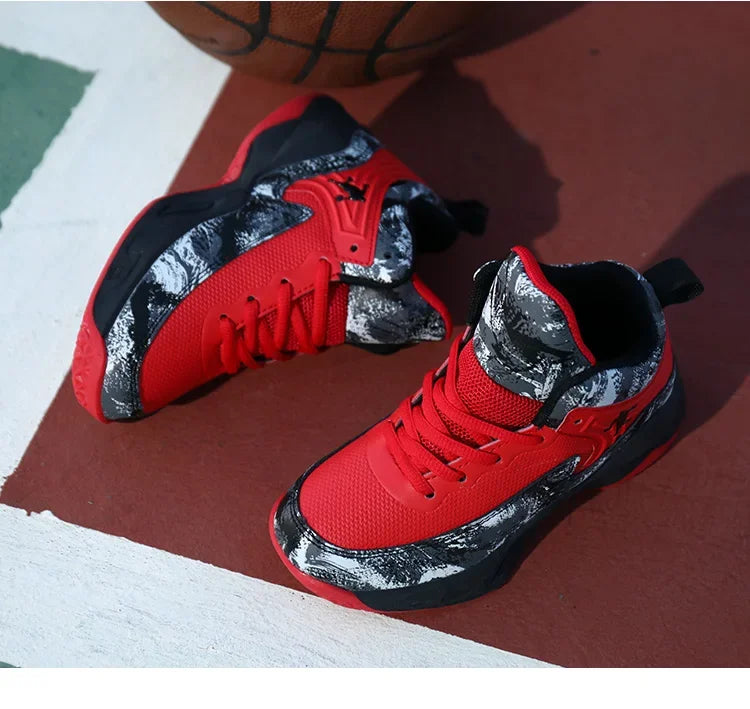 Boys' Pro-Performance Basketball Sneakers