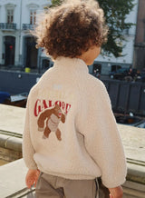 Kids' Sequin Lambswool Winter Jacket