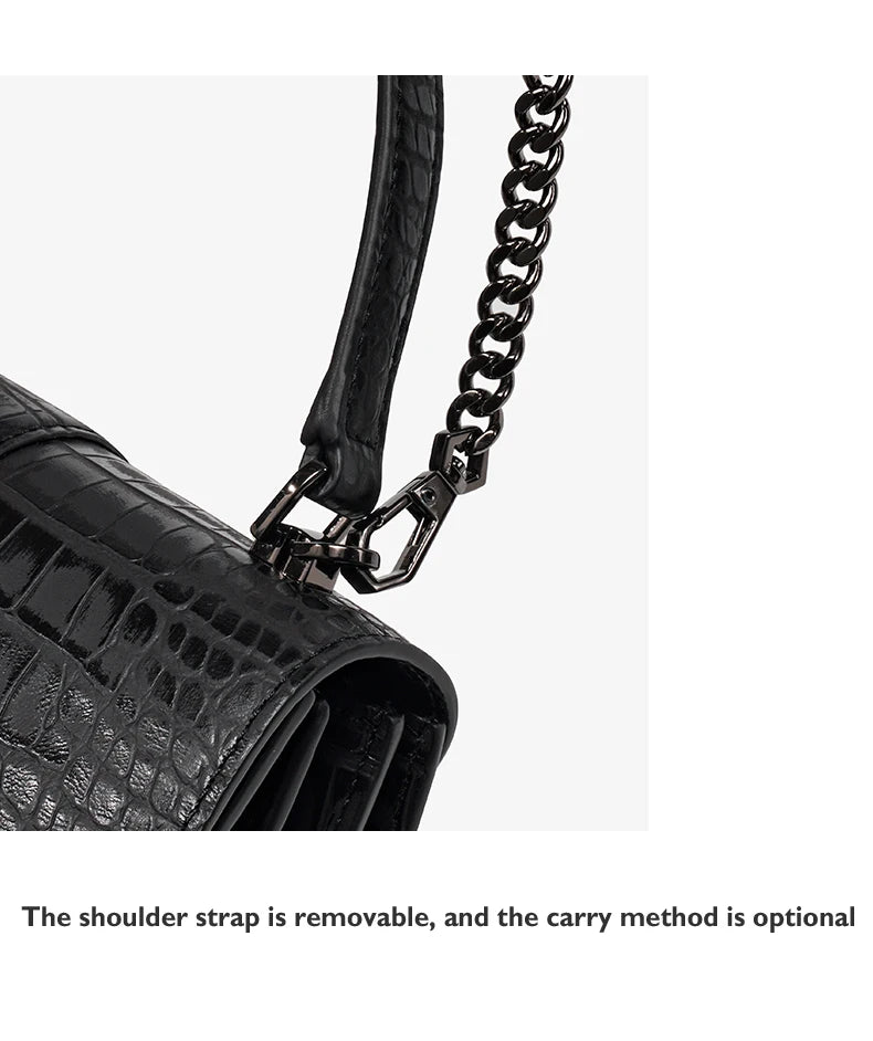 Bafelli Genuine Leather Structured Shoulder Bag